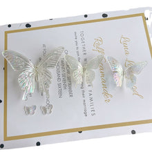 将图片加载到图库查看器,【10pcs】 Magical Transparent Butterfly-Wholesale DIY Accessories