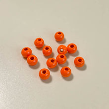将图片加载到图库查看器,10pcs Solid Color Straight Hole Round Beads - Wholesale DIY Accessories