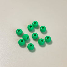 将图片加载到图库查看器,10pcs Solid Color Straight Hole Round Beads - Wholesale DIY Accessories