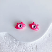 将图片加载到图库查看器，10pcs Lovely Cat &amp; Monster Straight Hole Beads - Wholesale DIY Accesories
