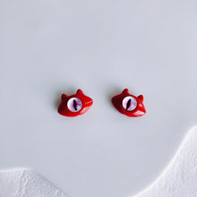 将图片加载到图库查看器，10pcs Lovely Cat &amp; Monster Straight Hole Beads - Wholesale DIY Accesories
