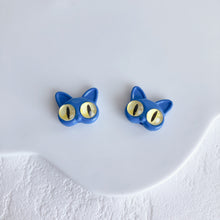 将图片加载到图库查看器，10pcs Lovely Cat &amp; Monster Straight Hole Beads - Wholesale DIY Accesories
