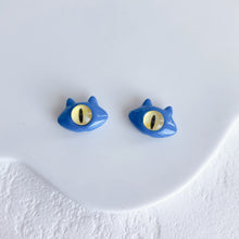 将图片加载到图库查看器，10pcs Lovely Cat &amp; Monster Straight Hole Beads - Wholesale DIY Accesories
