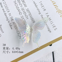 将图片加载到图库查看器，10pcs Magical Transparent Butterfly-Wholesale DIY Accessories
