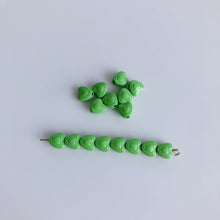将图片加载到图库查看器，10pcs Colored Straight Hole Hearts -Wholesale DIY Accessories
