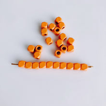 将图片加载到图库查看器，10pcs Macaron-colored Stoving Varnish Straight Hole Beads -Wholesale DIY Accessories

