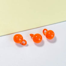 将图片加载到图库查看器，10pcs Macaron-colored Round Bead Pendant with Holes - Wholesale DIY Accessories
