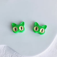 将图片加载到图库查看器，10pcs Lovely Cat &amp; Monster Straight Hole Beads - Wholesale DIY Accesories
