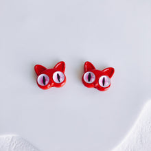 将图片加载到图库查看器，10pcs Lovely Cat &amp; Monster Straight Hole Beads - Wholesale DIY Accesories
