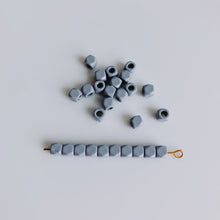 将图片加载到图库查看器，10pcs Macaron-colored Stoving Varnish Straight Hole Beads -Wholesale DIY Accessories
