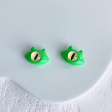 将图片加载到图库查看器，10pcs Lovely Cat &amp; Monster Straight Hole Beads - Wholesale DIY Accesories
