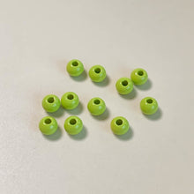 将图片加载到图库查看器，10pcs Solid Color Straight Hole Round Beads - Wholesale DIY Accessories

