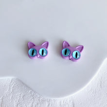 将图片加载到图库查看器，10pcs Lovely Cat &amp; Monster Straight Hole Beads - Wholesale DIY Accesories
