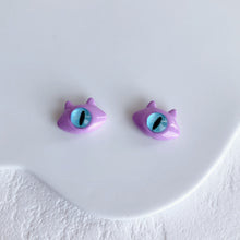 将图片加载到图库查看器，10pcs Lovely Cat &amp; Monster Straight Hole Beads - Wholesale DIY Accesories
