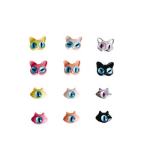 将图片加载到图库查看器，10pcs Lovely Cat &amp; Monster Straight Hole Beads - Wholesale DIY Accesories
