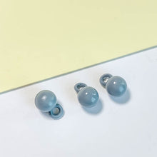 将图片加载到图库查看器，10pcs Macaron-colored Round Bead Pendant with Holes - Wholesale DIY Accessories
