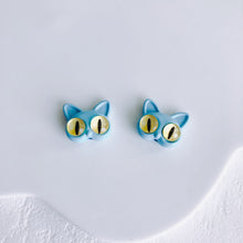 将图片加载到图库查看器，10pcs Lovely Cat &amp; Monster Straight Hole Beads - Wholesale DIY Accesories
