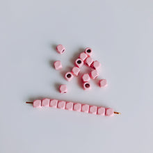 将图片加载到图库查看器，10pcs Macaron-colored Stoving Varnish Straight Hole Beads -Wholesale DIY Accessories
