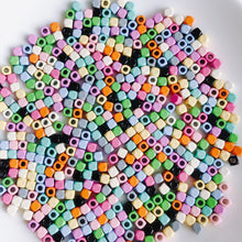 将图片加载到图库查看器，10pcs Macaron-colored Stoving Varnish Straight Hole Beads -Wholesale DIY Accessories
