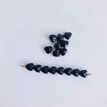 将图片加载到图库查看器，10pcs Colored Straight Hole Hearts -Wholesale DIY Accessories
