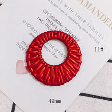 将图片加载到图库查看器，Acrylic Resin Plastic Red Frosted Eardrop Pendant Earring Accessories Supplies for Jewelry Making Components Diy Handmade 4pcs
