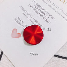 将图片加载到图库查看器，Acrylic Resin Plastic Red Frosted Eardrop Pendant Earring Accessories Supplies for Jewelry Making Components Diy Handmade 4pcs

