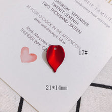 将图片加载到图库查看器，Acrylic Resin Plastic Red Frosted Eardrop Pendant Earring Accessories Supplies for Jewelry Making Components Diy Handmade 4pcs
